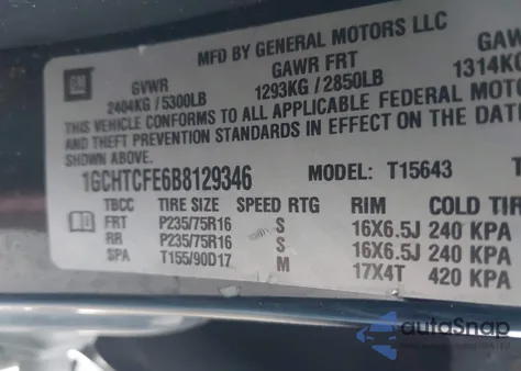 2011 Chevrolet Colorado 1Lt z USA, uszkodzony, nr VIN 1GCHTCFE6B8129346